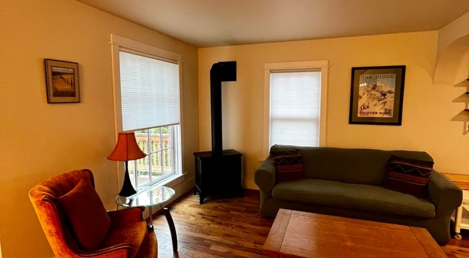 Fully Furnished and Fully Stocked Home For Rent Next to Cooper Park in Bozeman