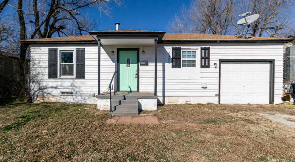 Charming 2-Bed, 1-Bath Home in South Oklahoma City - 6405 Anderson Dr