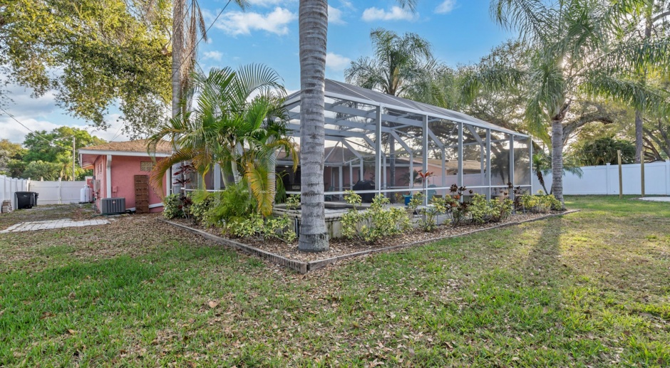 Luxurious FURNISHED 4BR/3BA Pool Home with Solar Panels & Outdoor Oasis!