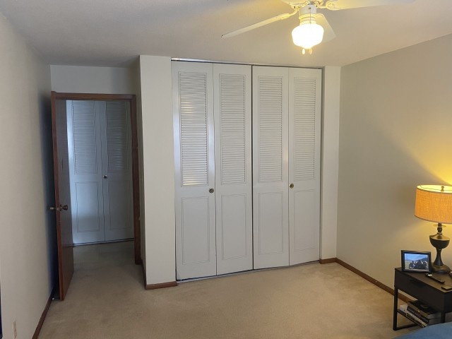Close to campus with available garage parking.