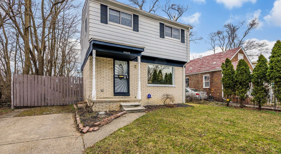 Welcome to this charming 3-bedroom, 2-bathroom home in the desirable Ferndale, MI neighborhood. 