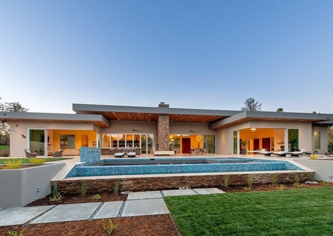 Houses Near Newly Built 2020 Custom Contemporary Estate With Guest Suite and