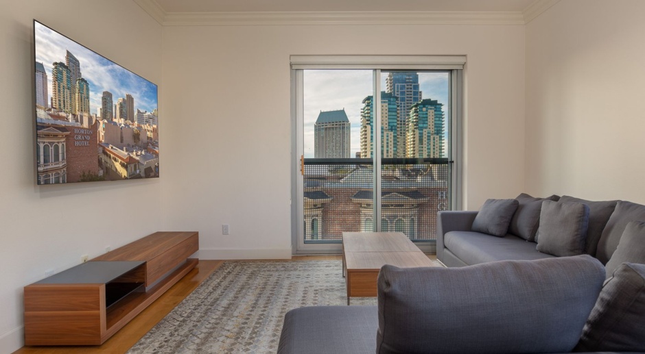 Beautifully Furnished Unit in the Gaslamp