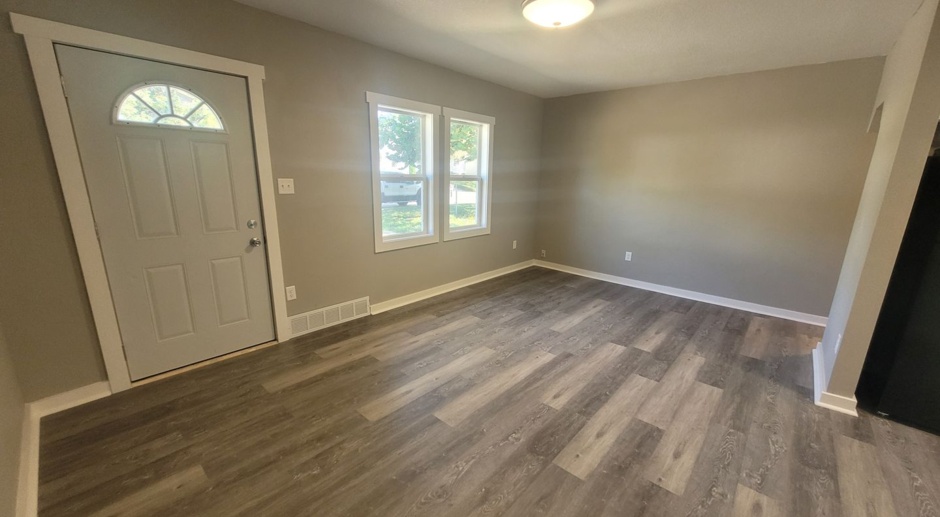 Recently Renovated 2 Bedroom, 1 Bathroom Home with Garage