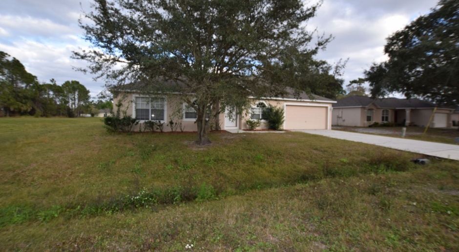 Beautiful 4 bedrooms/ 2 baths home with a 2 car garage for rent at 826 Halifax Dr. Kissimmee, FL 34758.