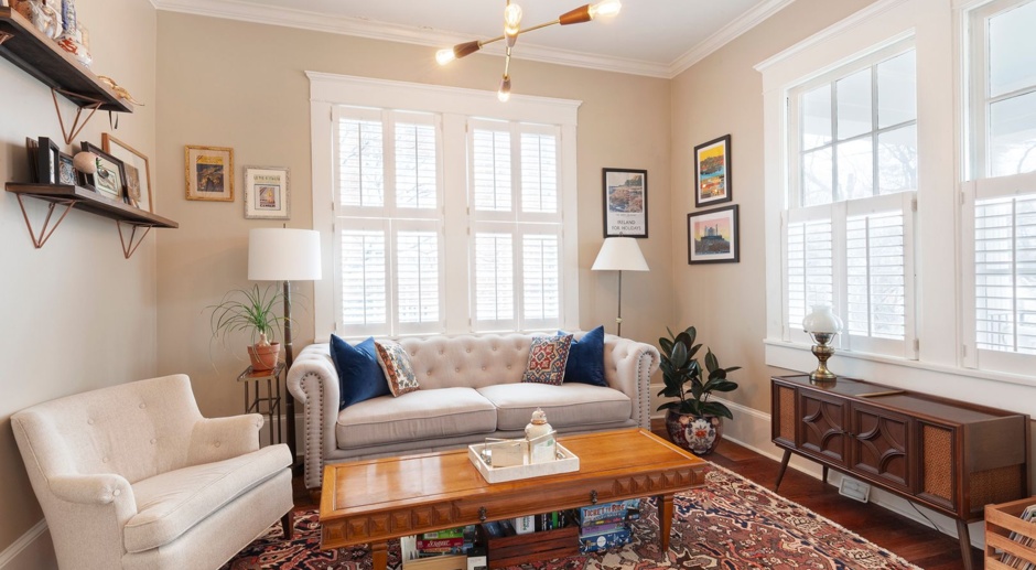 Timeless 3/2 in the Heart of Midtown by Piedmont Park!