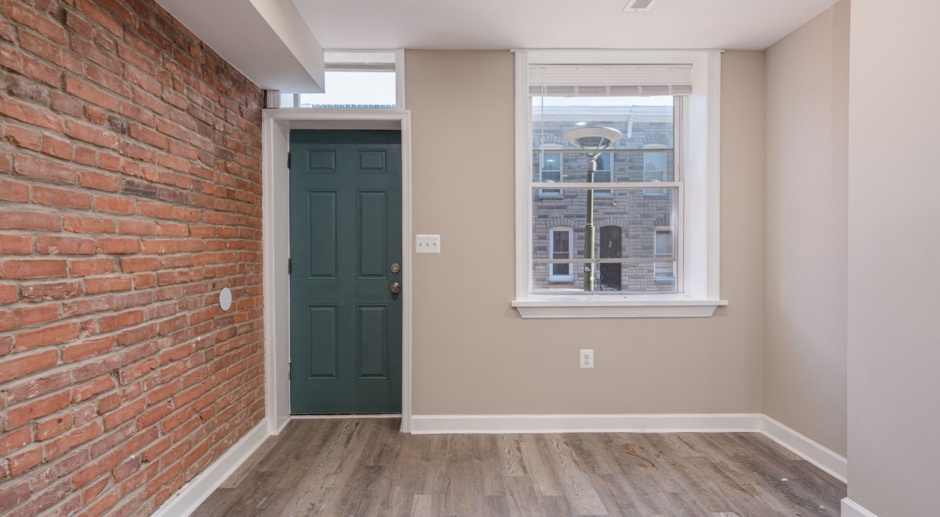 Newly Renovated 2 Bedroom Rowhome