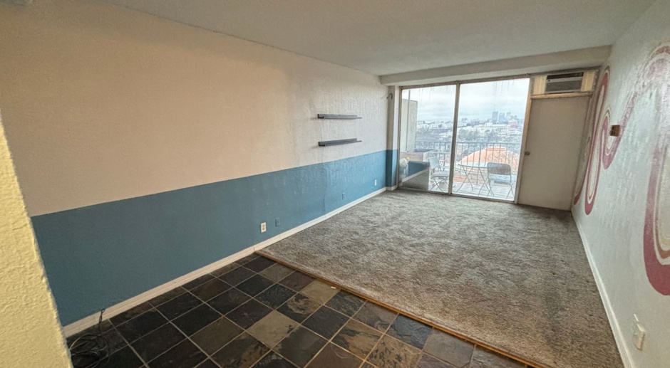TOP FLOOR! - UTILITIES INCLUDED! - 1BR at BRYTON TOWER CONDOS