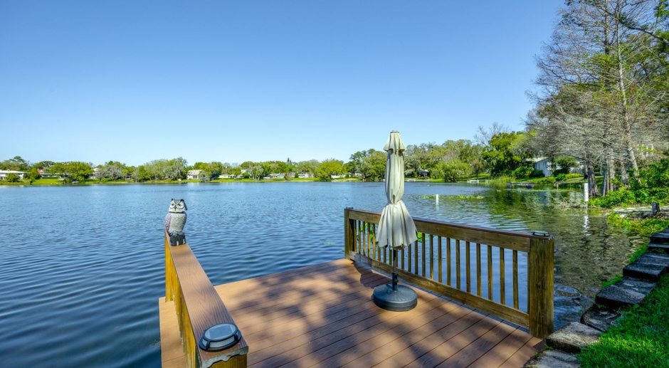 Stunning 3 Story-3bed/3bath Lakefront home FOR RENT at Sylvan Lake Shores in Winter Park! 