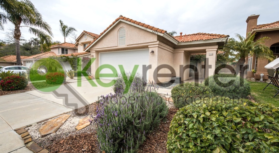 Beautiful Single Story Detached Home in the highly desired San Marcos 