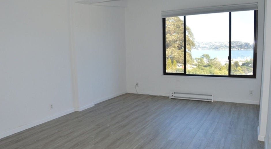 Beautifully Updated, 900 Sq Ft Sausalito Condo with Water View