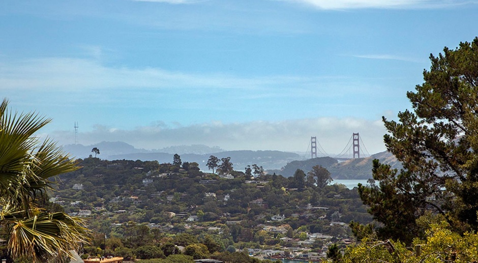  Private 2-Story 3BR/2BA Private Tiburon Home, Gated Home, Deck, Gorgeous Views (280 Round Hill Rd, Belvedere Tiburon)