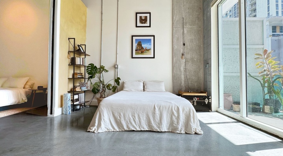 NY-style industrial loft - furnished, all costs included