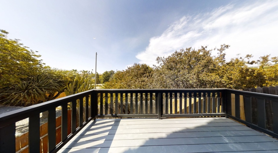 New 4 bed house with Private Deck! (Lease out, pending signatures. Check back in a few days!)