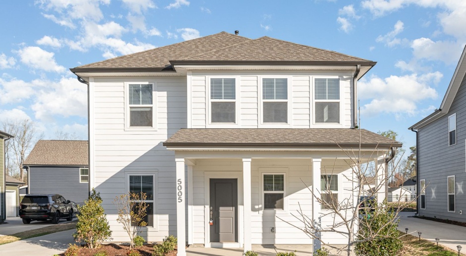 Brand New Luxury Home with 3 Bedrooms, 1st Floor Office and Attached 2 Car Garage and Lawn Mowing Included  in Royal Creek Subdivision Available Now!