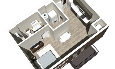 Apartments Near Cornerstone Hope | Studio Bedroom  for Cornerstone University Students in Grand Rapids, MI